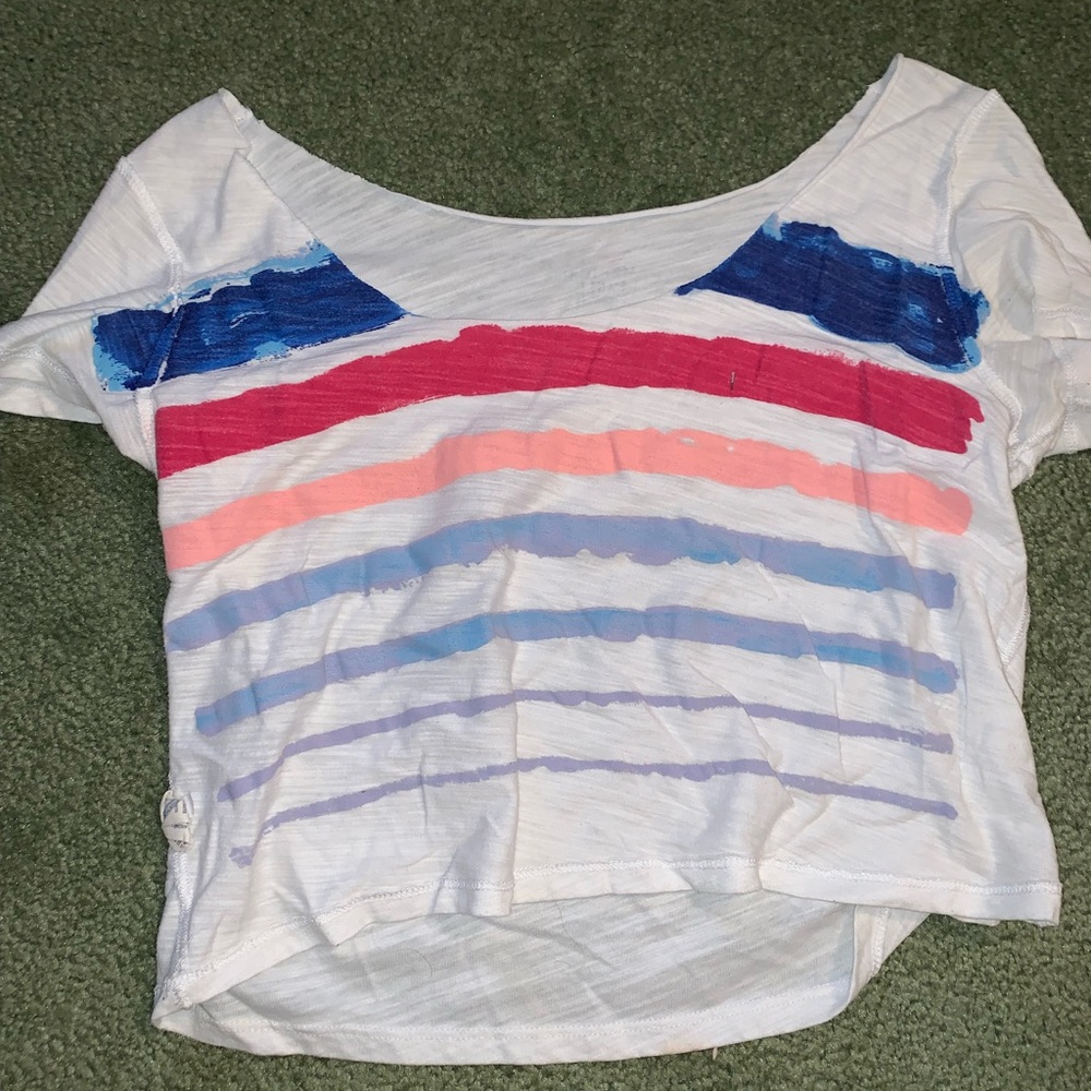 Crop Top Shirt From American Eagle